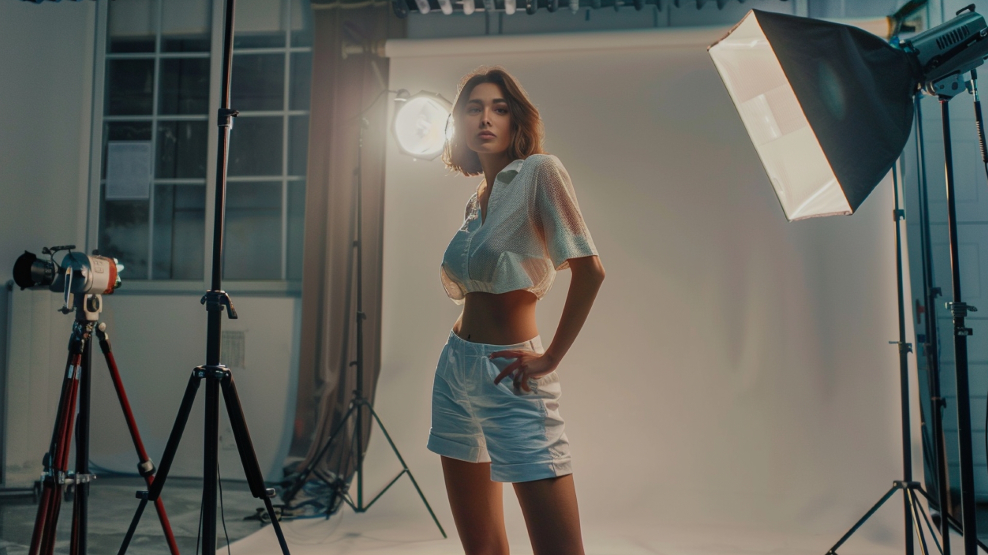 AI powered fashion shoot